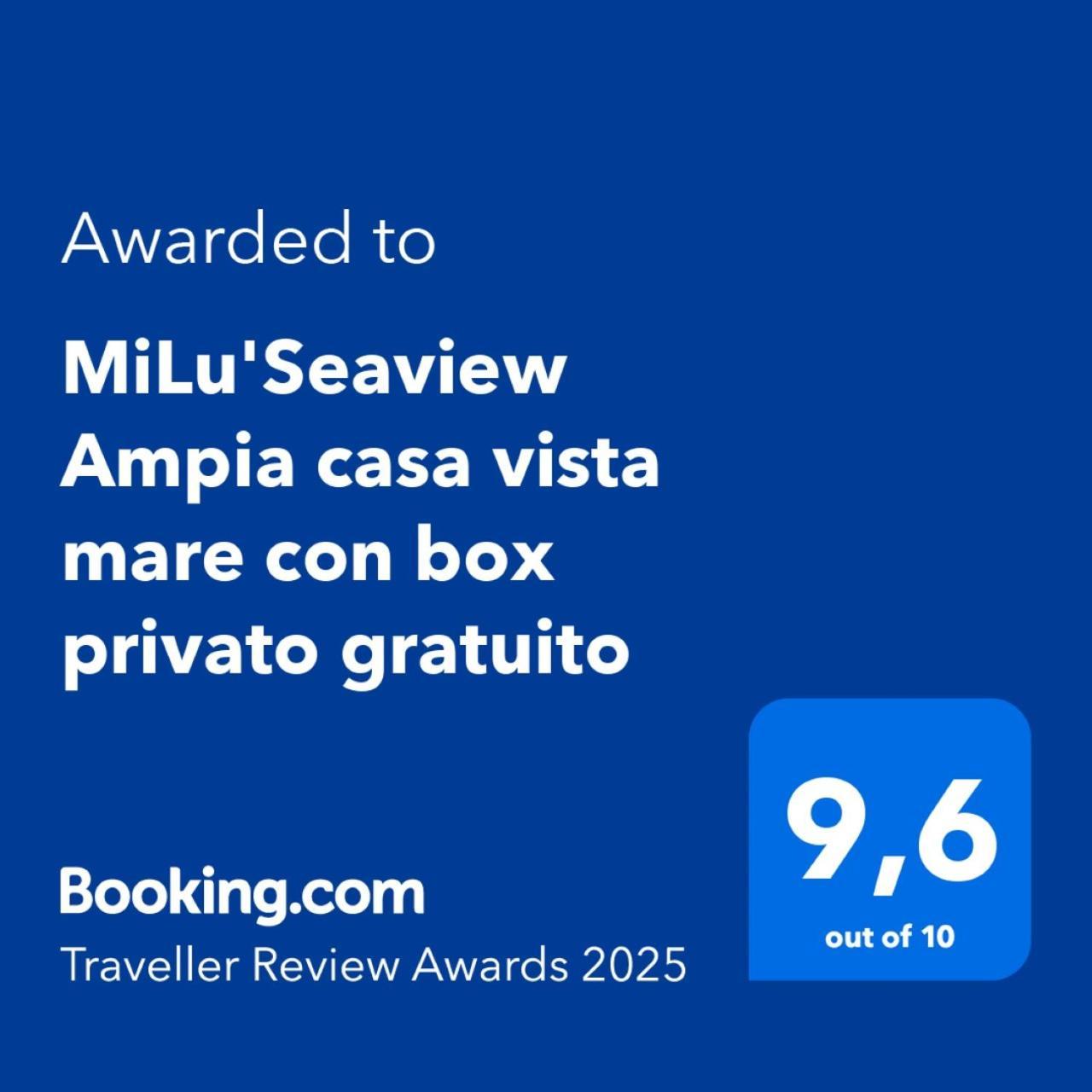 Ferienwohnung Milu'Seaview Ampia Casa Vista Mare Giovinazzo Exterior foto